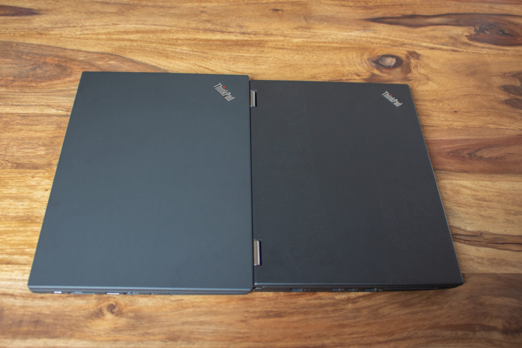 Links P43s Rechts X380 Yoga