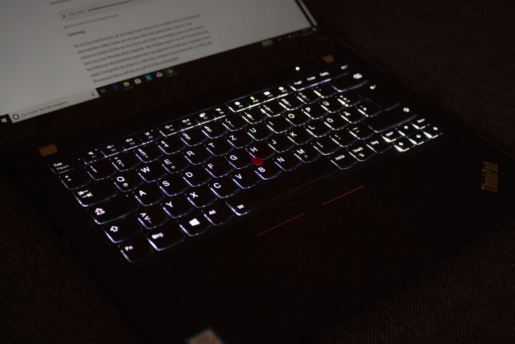 Tastaturbeleuchtung
